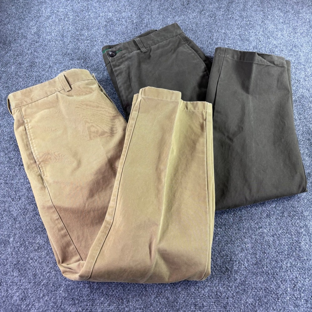 Orvis Men's Chinos in Tan and Olive Green